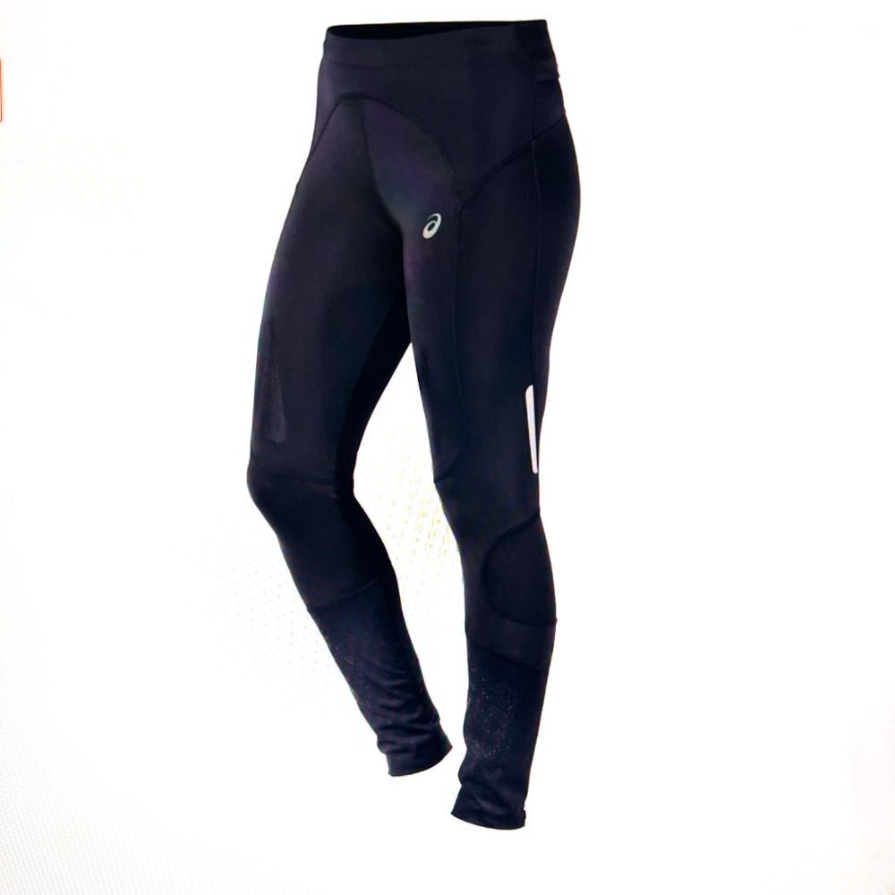 ASICS asics motion dry Fujitrail Performance Tights Full Length Black Size Large